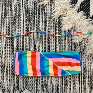 Strapless bikini top. Super cute!